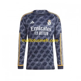 Maillot de Foot Real Madrid Extérieur 2023-24 Manches Longues